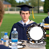 50 Pcs Graduation Party Paper Plates - Grencian